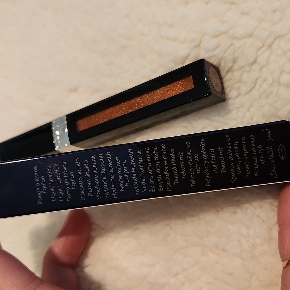Rouge Dior Liquid Metal Lip Stain 515 Scandalous Metal - Picture 3 of 4